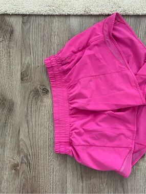 Lululemon hotty hot pink athletic shorts